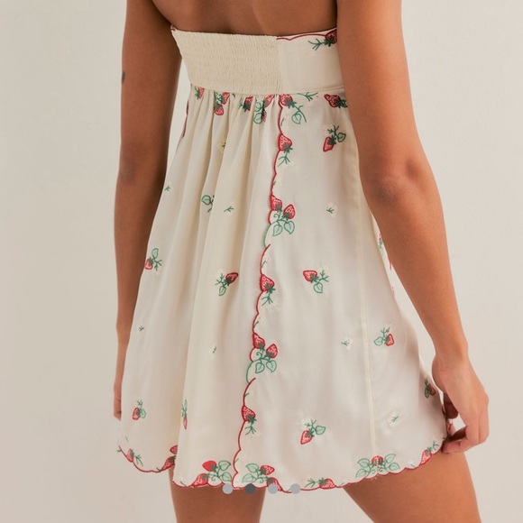 Free People strawberry Fields slip dress - Picture 3 of 5